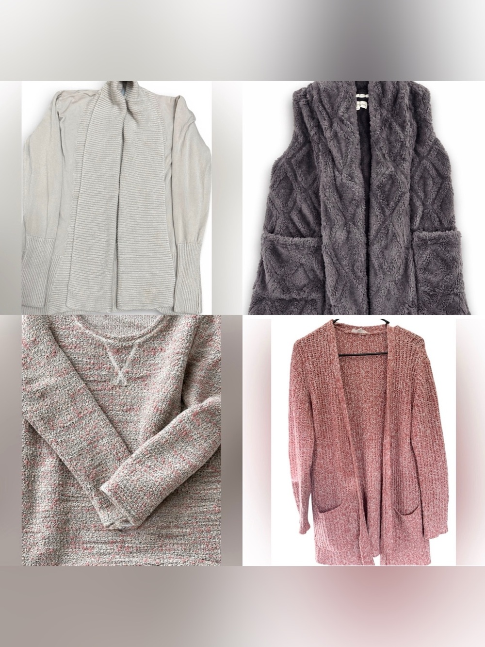 Women’s Small Sweater & Layering Bundle – BB Dakota, Joan Vass, Koolaburra & H&M